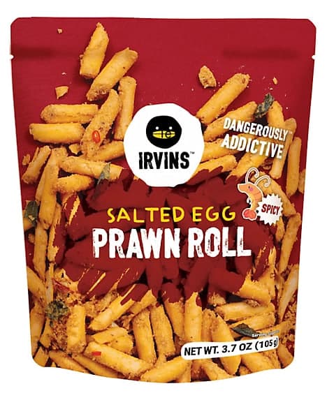 Salted Egg Prawn Roll