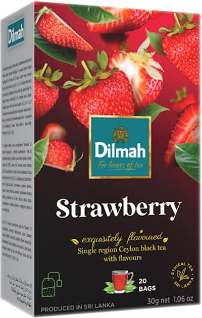 Strawberry Ceylon Black Tea - Dilmah