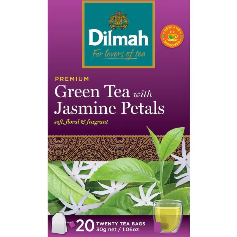 Green Tea with Jasmine Petals - Dilmah