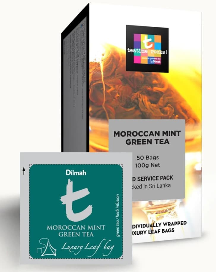 Moroccan Mint Green Tea - Dilmah T-Sachet