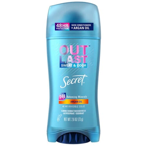 Secret Argan Oil Antiperspirant Deodorant - Out Last