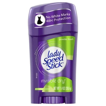 Powder Fresh Invisible Dry Antiperspirant Deodorant - Lady Speed Stick