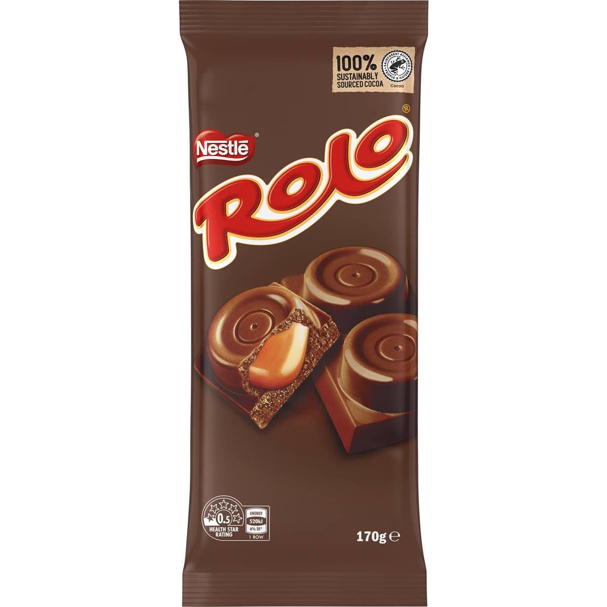 Rolo Chocolate Block