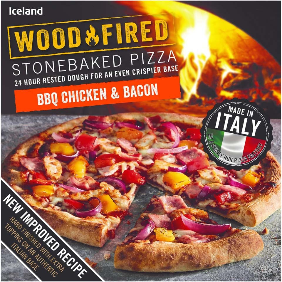 Stonebaked Pizza BBQ Chicken & Bacon