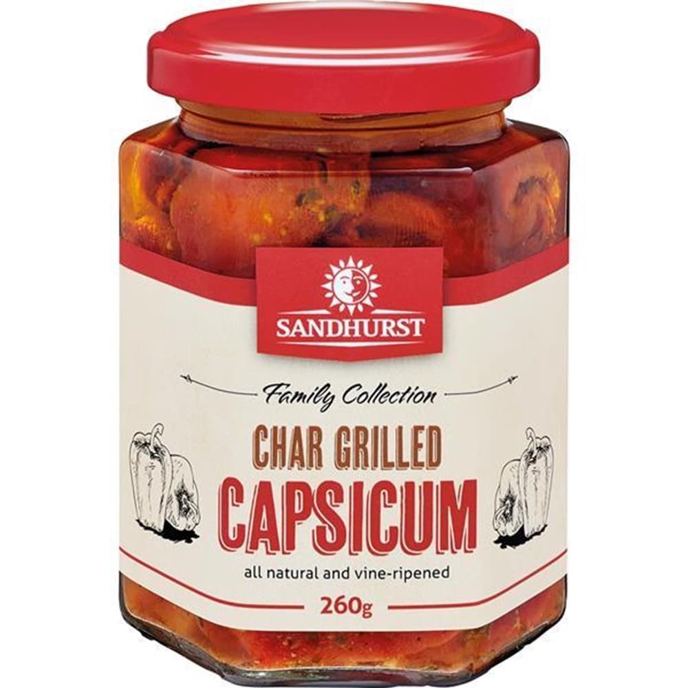 Char Grilled Capsicum