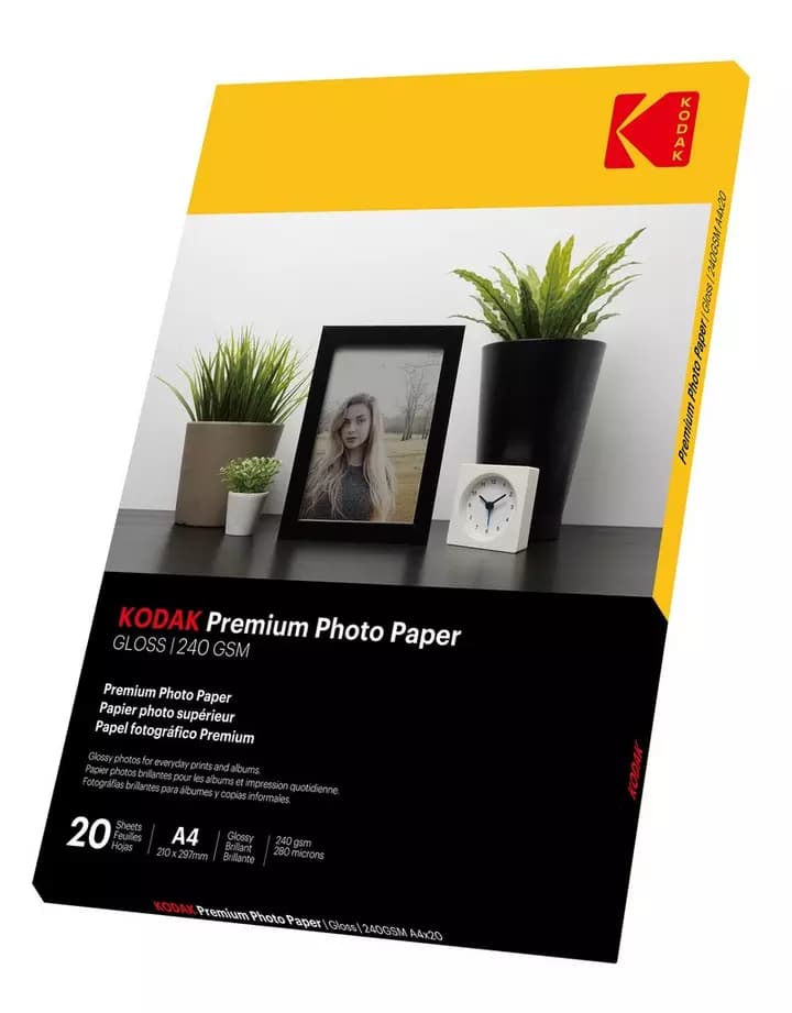 Premium Photo Paper Gloss A4 240GSM - Kodak