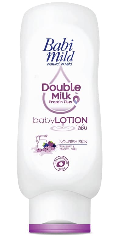 Double Milk Baby Body Lotion - Babi Mild 