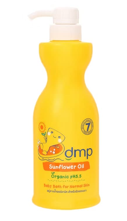 Organic Baby Bath Sunflower Oil - dmp