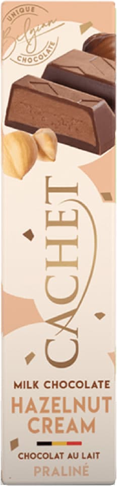 Milk Chocolate Hazelnut Cream Bar - Cachet
