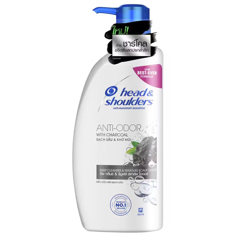 Anti-Odor with Charcoal Anti-Dandruff Shampoo - Head & Shoulders