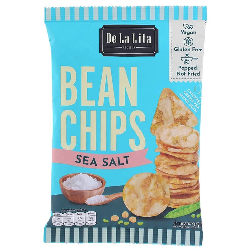 Bean Chips Sea Salt - De La Lita