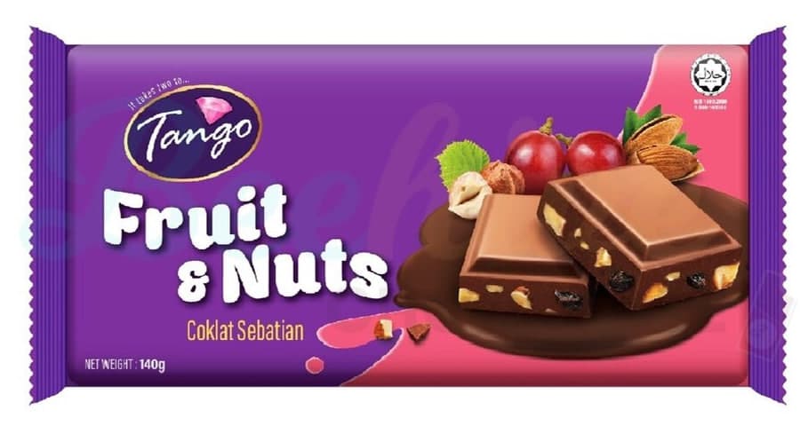 Milk Chocolate Bar Fruit & Nuts