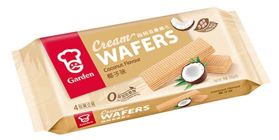 Cream Wafers Coconut Flavor - Garden