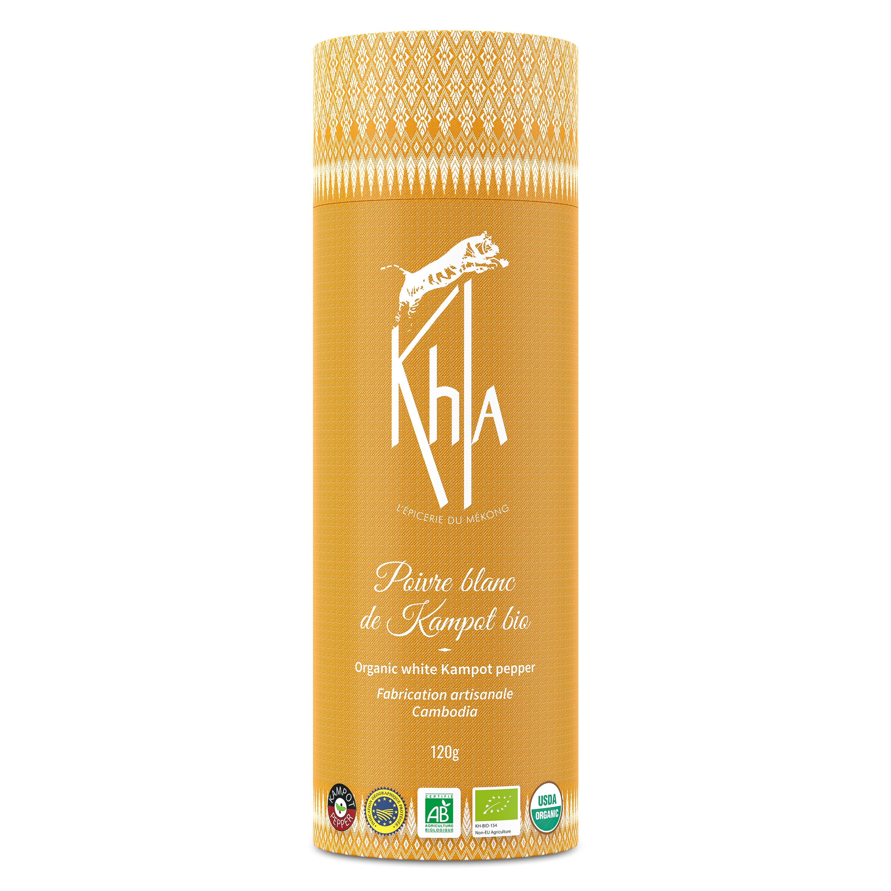 Organic White Kampot Pepper PGI 1