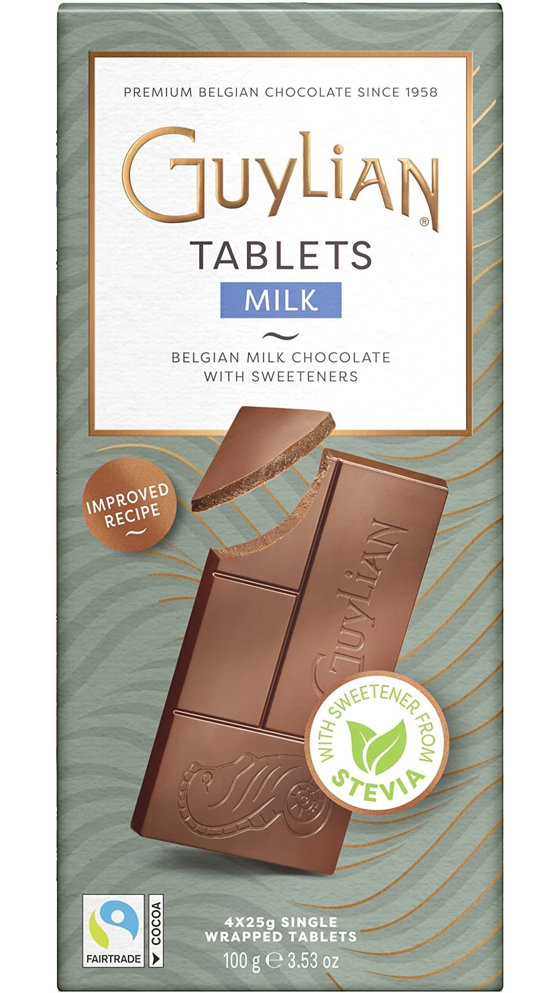 Tablets Belgian Milk Chocolate with Sweeteners - Guylian