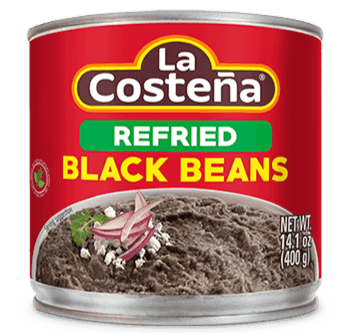 Refried Black Beans - La Costeña