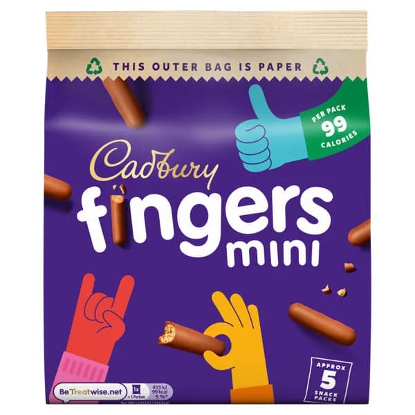 Mini Chocolate Fingers