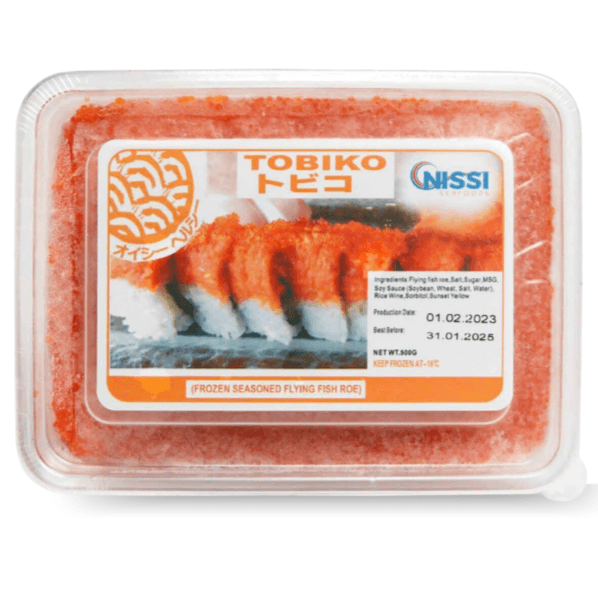 Capelin Fish Roe Orange Tobiko - Nissi