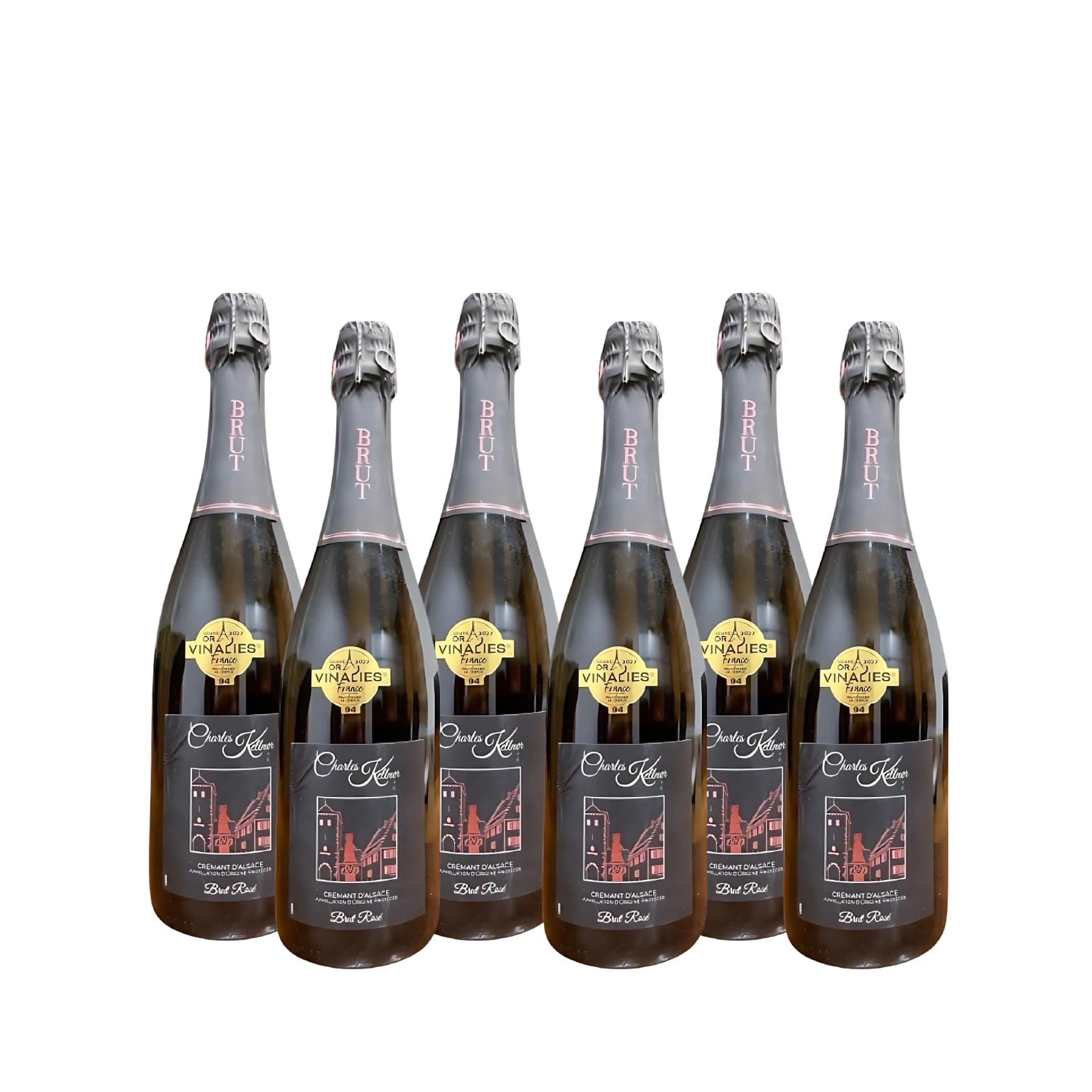 Cremant d'Alsace Rose Brut - Charles Kellner