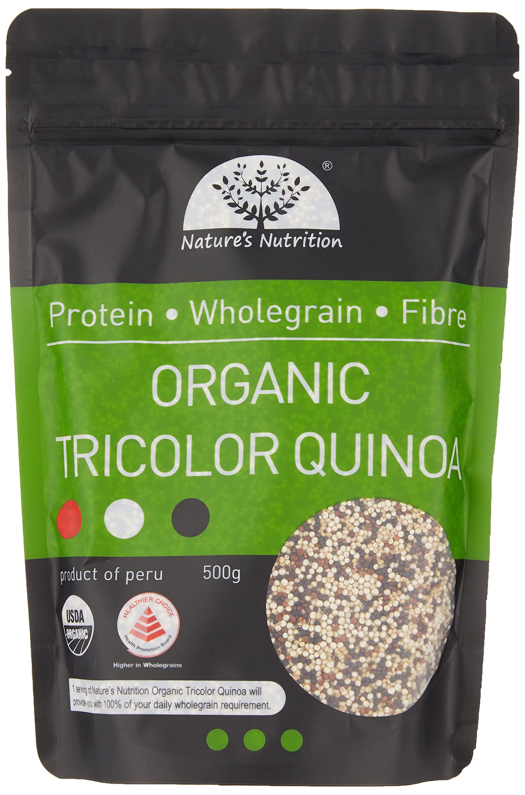 Organic Tricolor Quinoa - Nature's Nutrotion