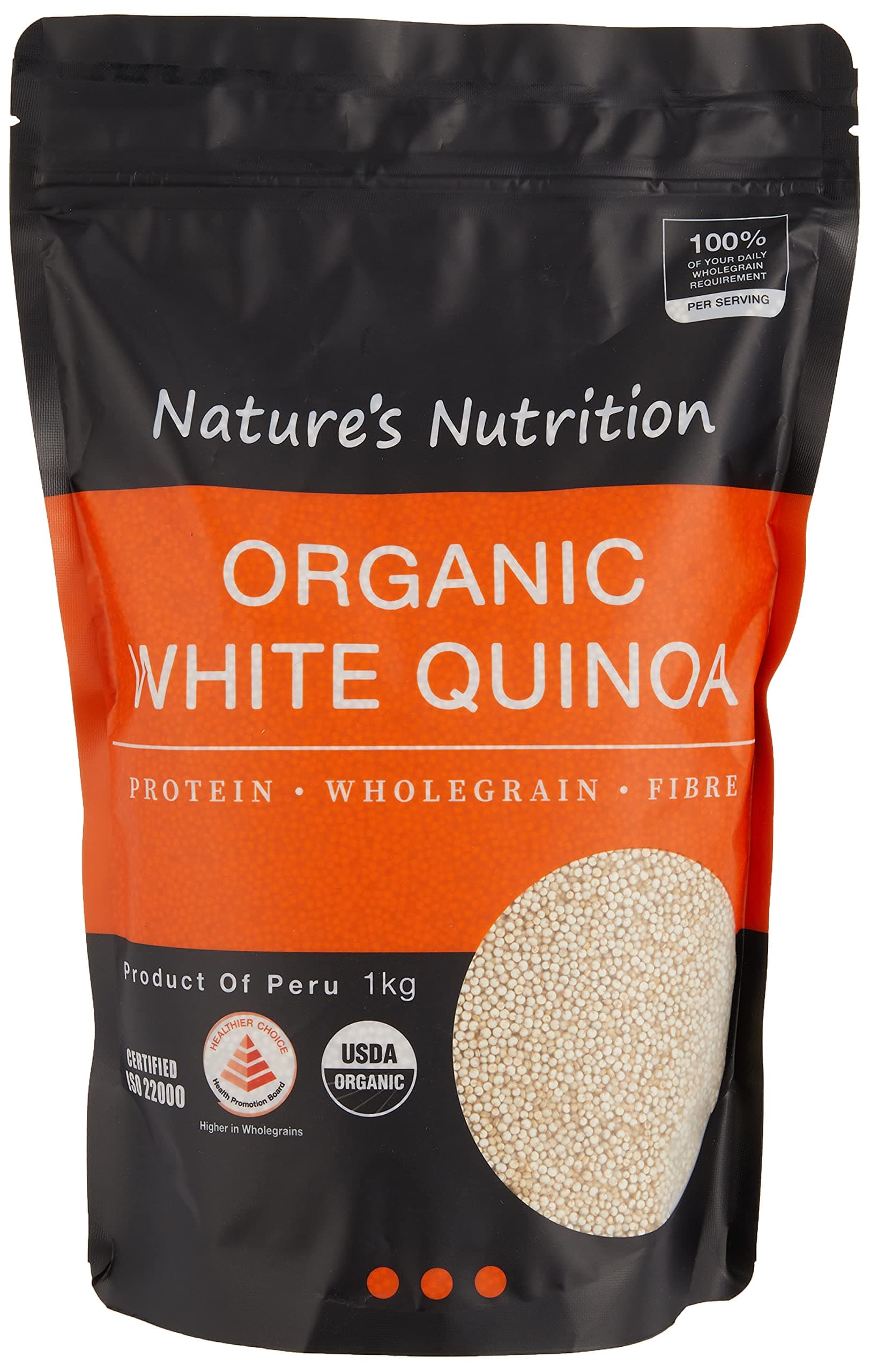 Organic White Quinoa - Nature's Nutrition