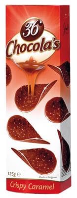 Crispy Caramel Chips - Chocola's