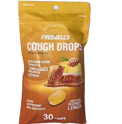 Cough Throat Drops Menthol Eucalyptus