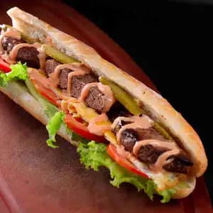 Beef Burger Sandwich - Bassac Farm