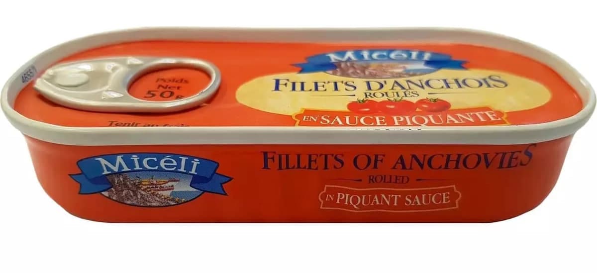 Anchovy Fillet Rolled in Spicy Sauce
