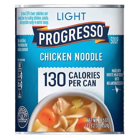 Light Chicken Noodle Soup - Progresso