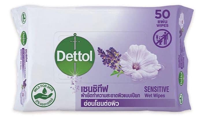 Sensitive Wet Wipes Lavender