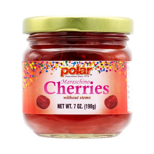 Maraschino Cherries without Stems - Polar