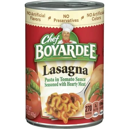 Lasagna Pasta in Tomato Sauce Seasoned with Hearty Meat