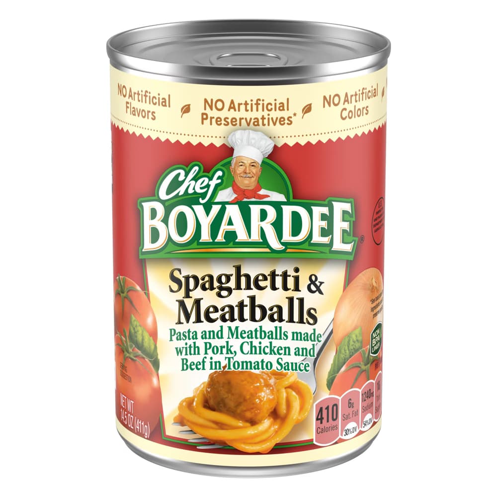 Spaghetti & Meatballs in Tomato Sauce