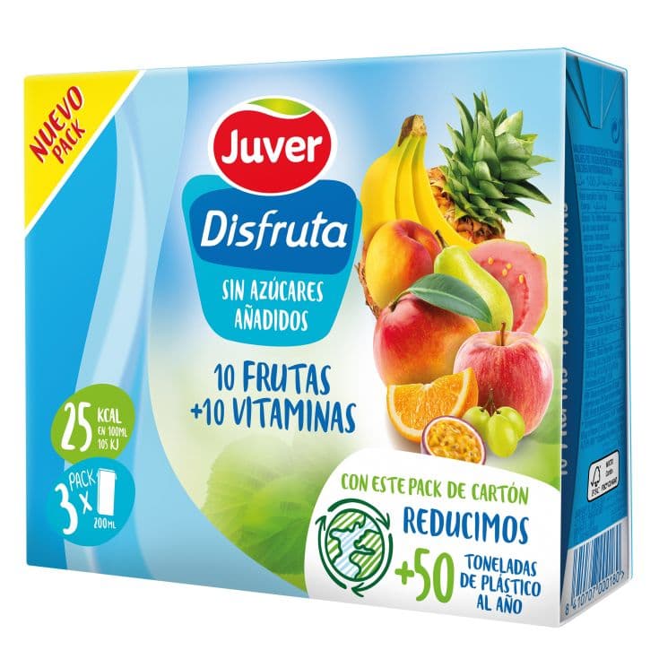 Mini 10 Fruits 10 Vimatins Juice No Added Sugar Pack