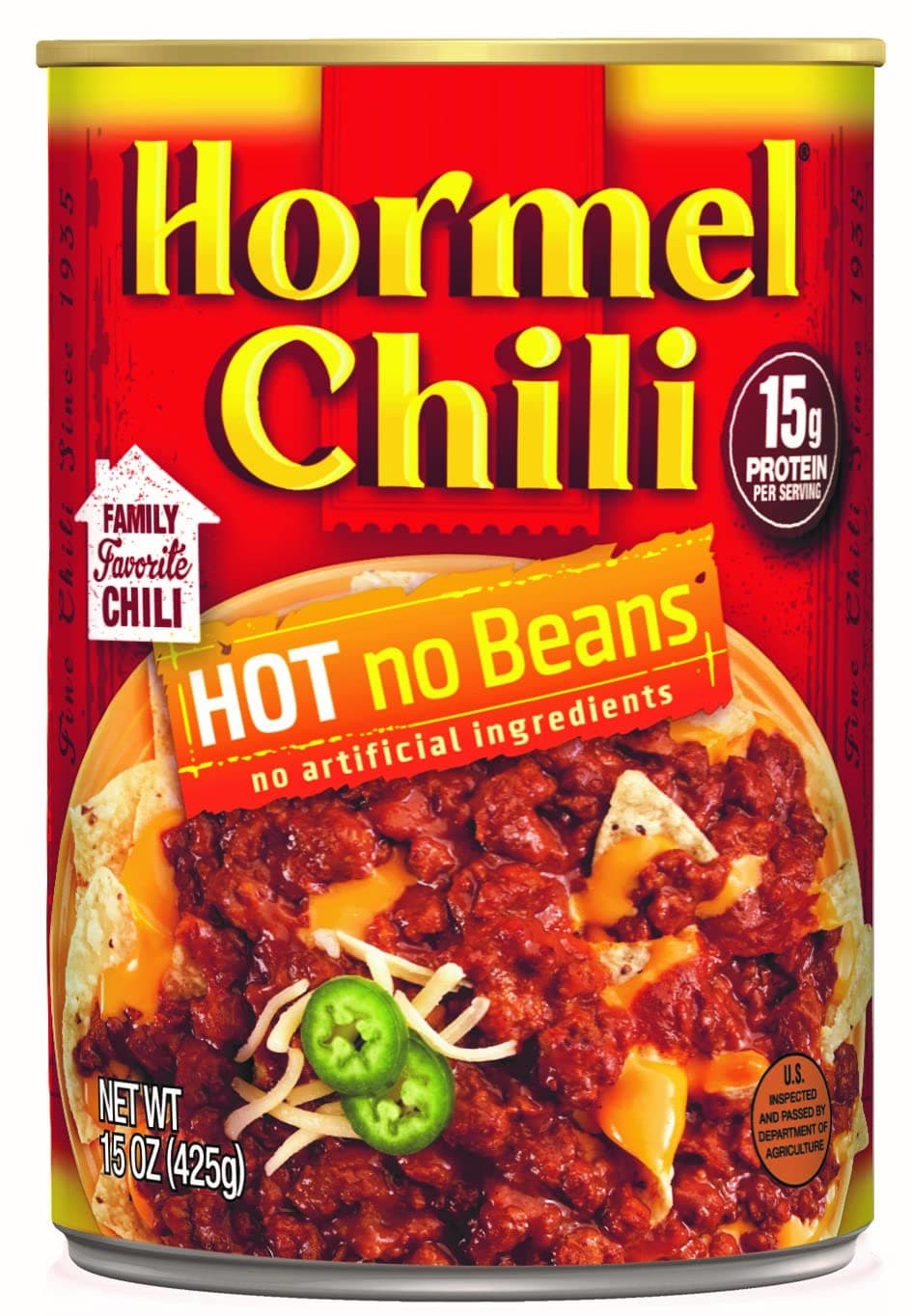 Hot no Beans - Hormel Chili