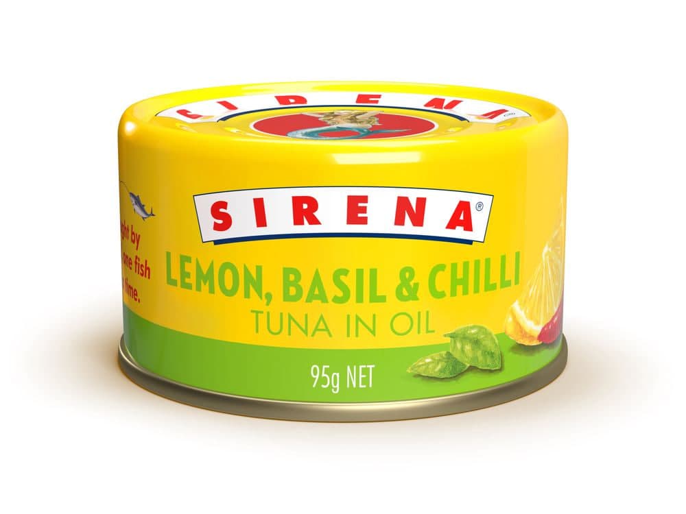 Lemon Basil Chilli Tuna in Oil - Sirena