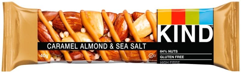 Caramel Almond & Sea Salt Cereal Bar - Kind