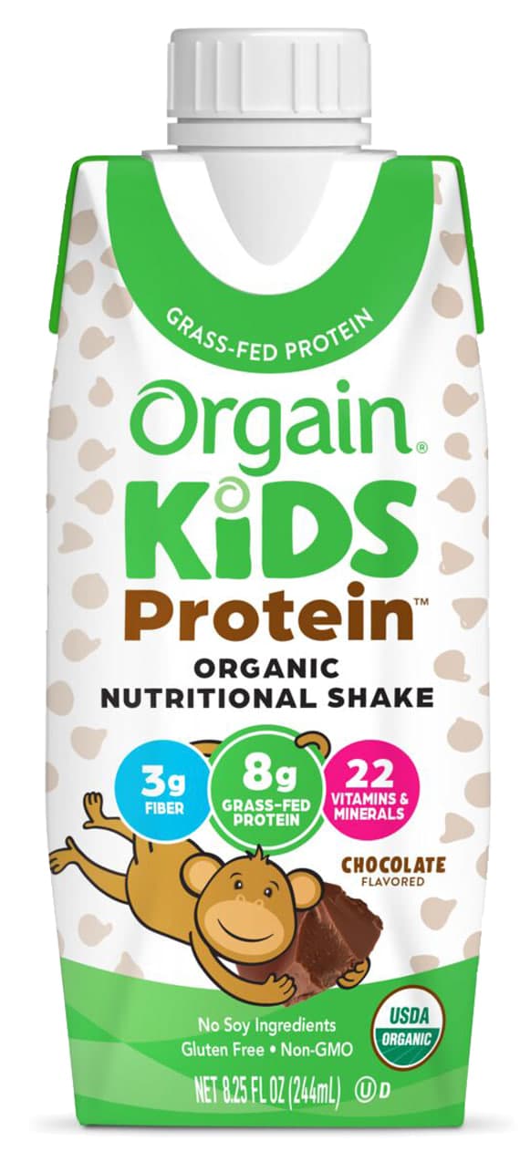 Kids Protein Nutritional Shake Cocolate - Orgain 1