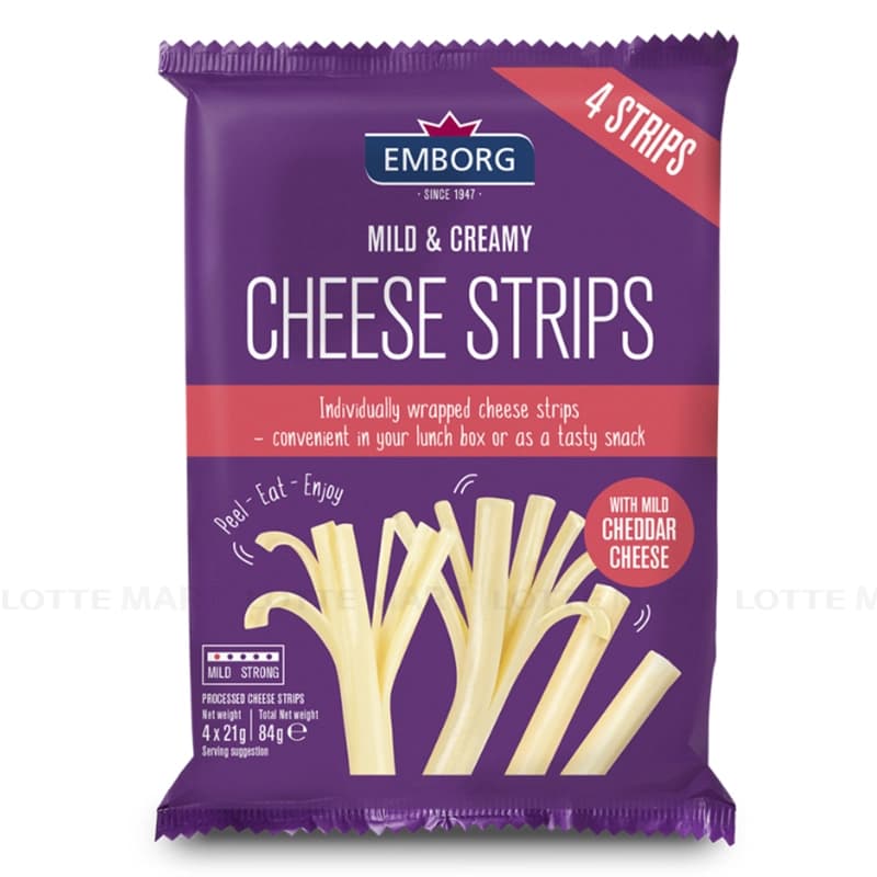 Mild & Creamy Cheese Strips