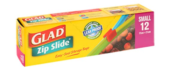 Zip Slide Bags - Glad