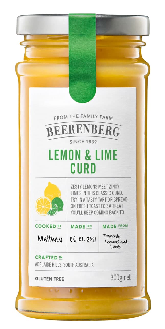Lemon & Lime Curd - Beerenberg
