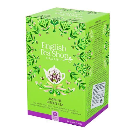 Organic Jasmine Green Tea - English Tea Shop
