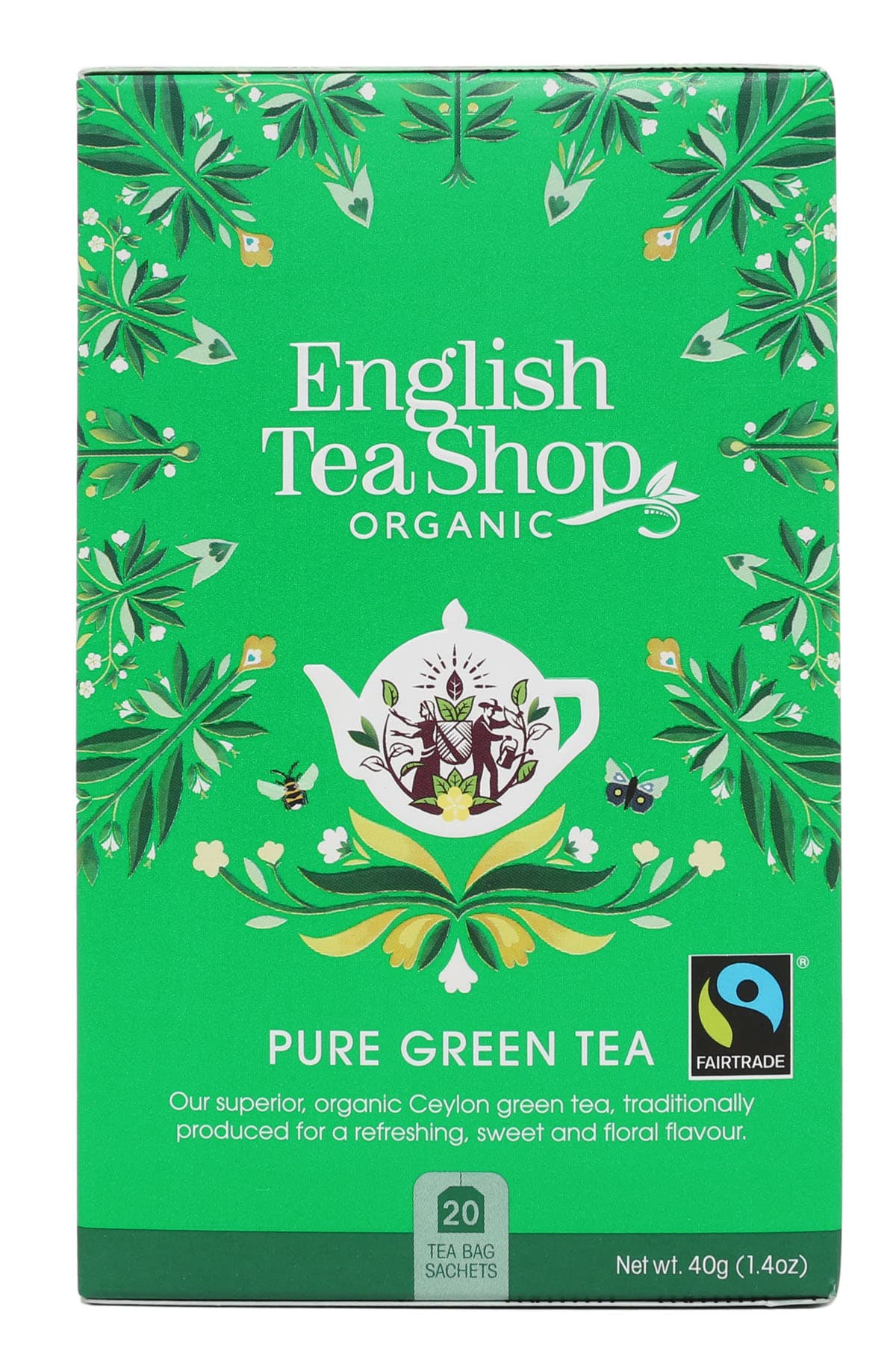 Organic Pure Green Tea - English Tea Shop
