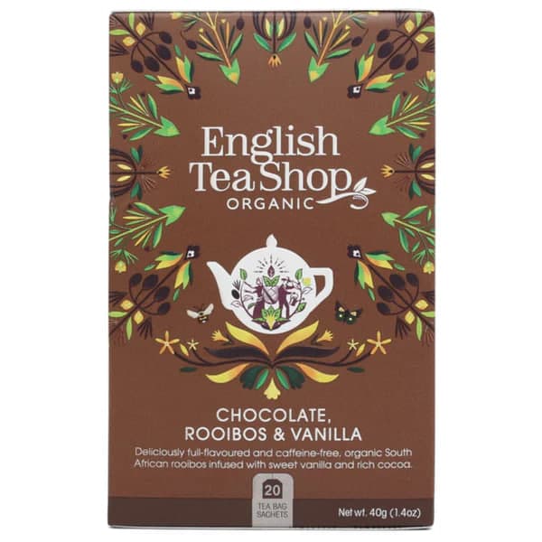 Organic Chocolate Rooibos & Vanilla Tea