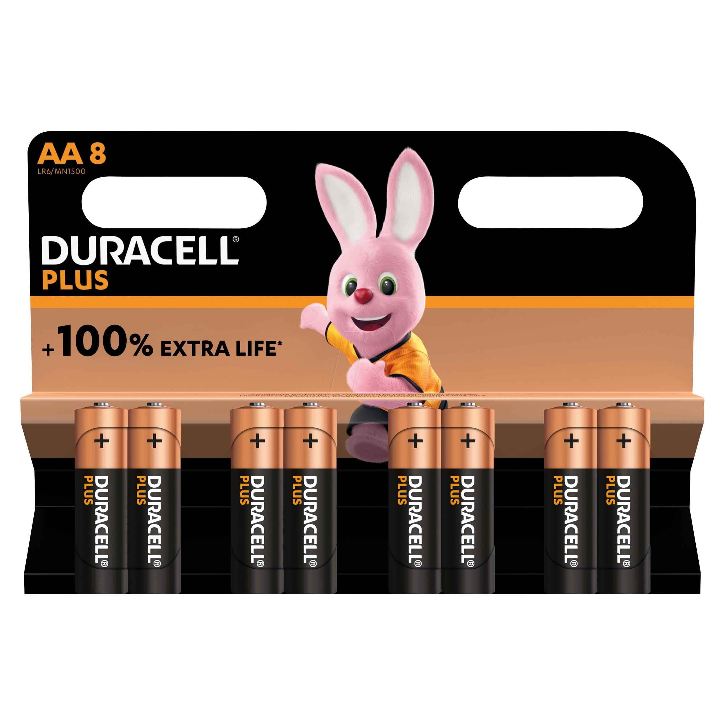 Plus Batteries Extra Life AA
