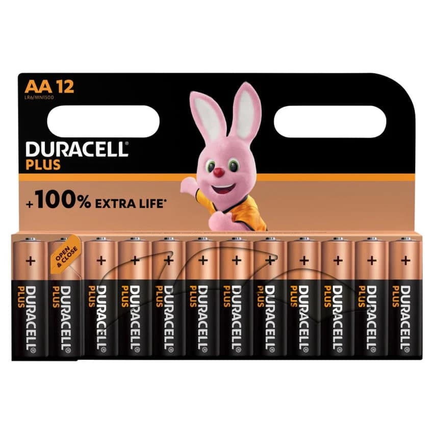 Plus Batteries Extra Life AA