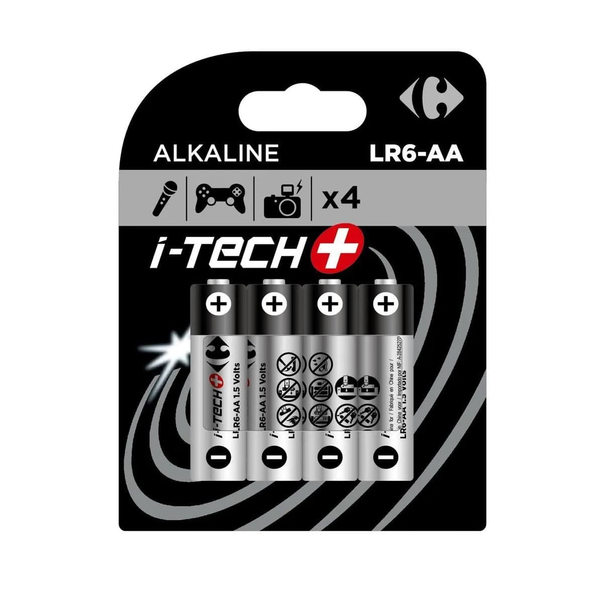I-Tech Batteries AA (1.5V) Alkaline