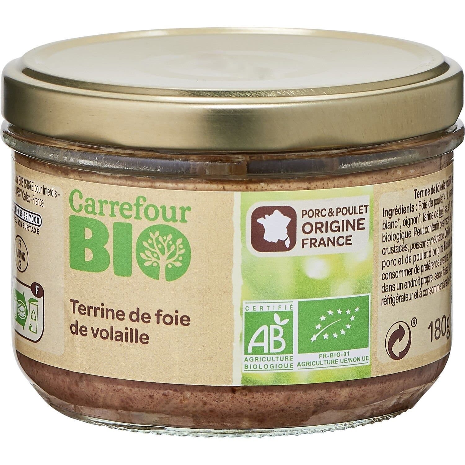 Organic Chicken Liver Terrine