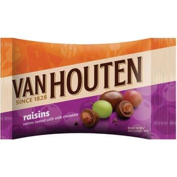 Milk Chocolate Ball Raisin - Van Houten 